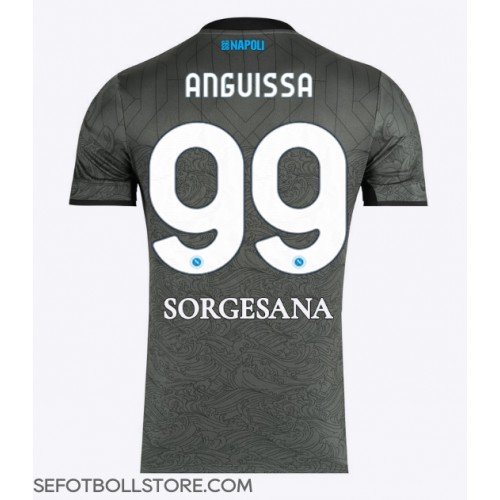SSC Napoli Frank Anguissa #99 Replika Tredje Tröja 2024-25 Kortärmad
